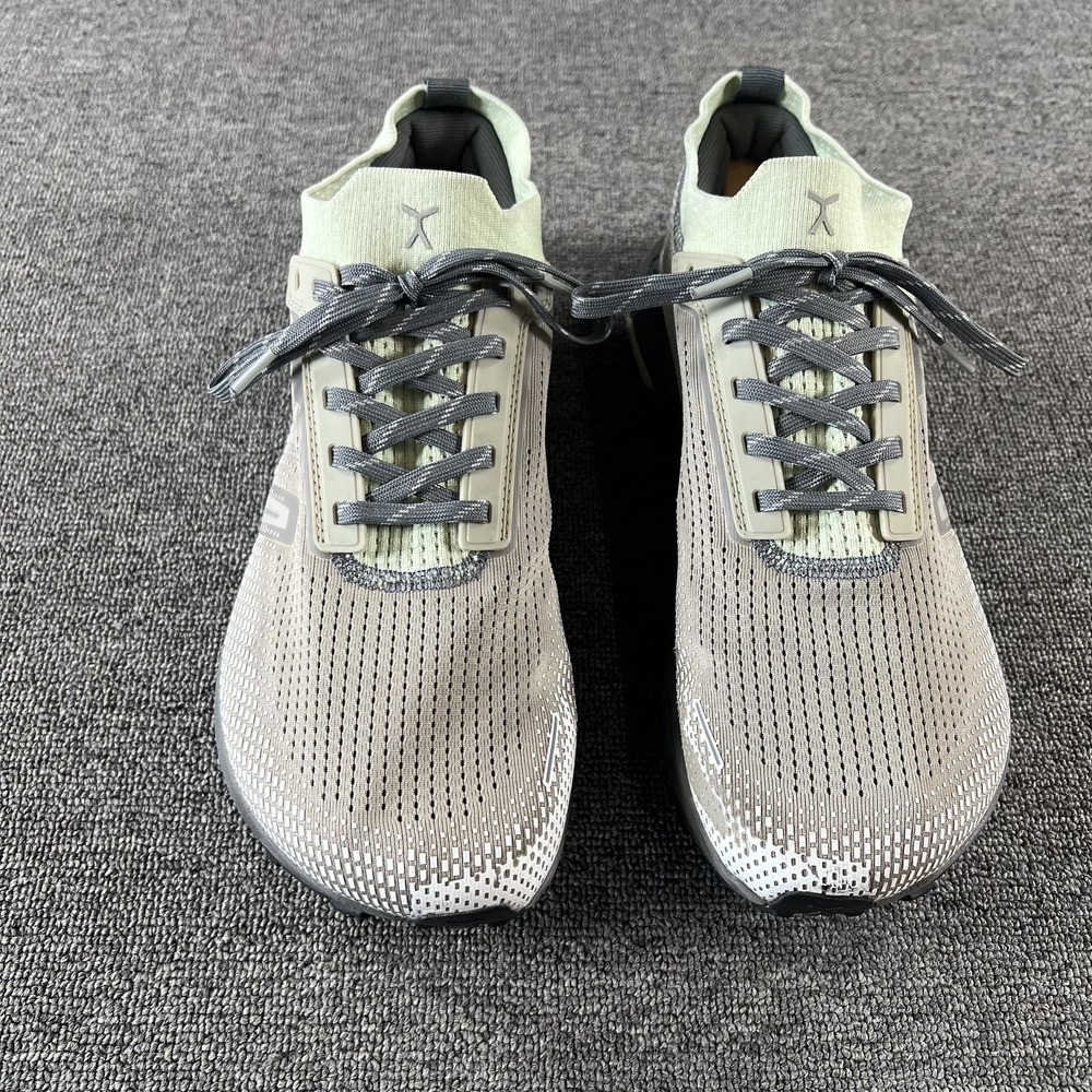 Flux Adapt Shoes Mens 11.5 Gray Mesh Running Sneakers Athletic Low Breathable